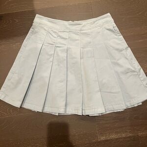 American Eagle Pleated Skirt size 2 Baby Blue